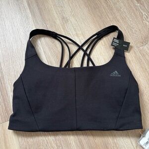 Adidas Women's Strappy Black Sports Bra